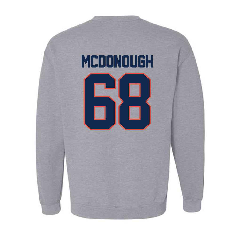 Illinois - NCAA Football : Michael McDonough - Classic Shersey Crewneck Sweatshirt-1