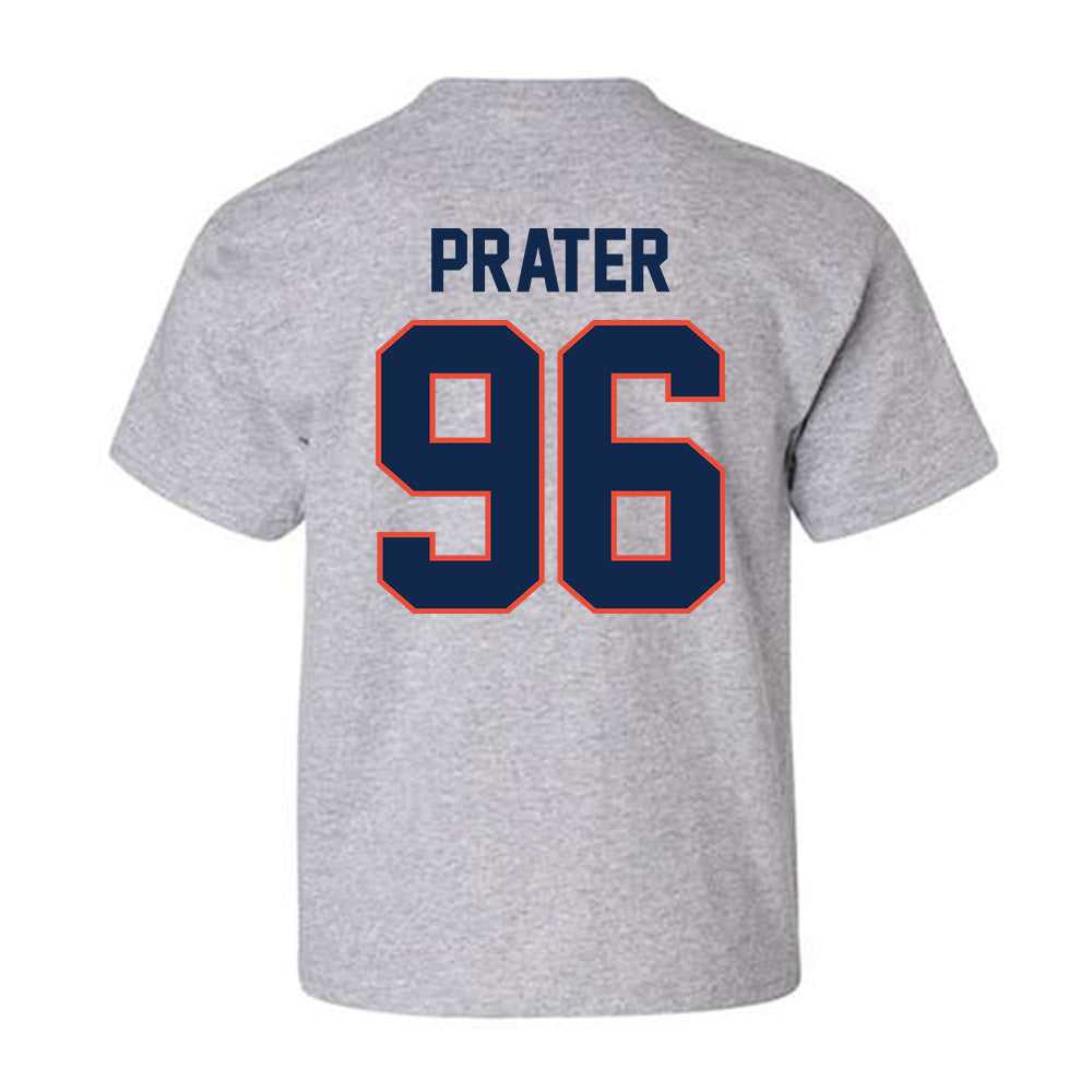 Illinois - NCAA Football : Darrell Prater - Classic Shersey Youth T-Shirt-1