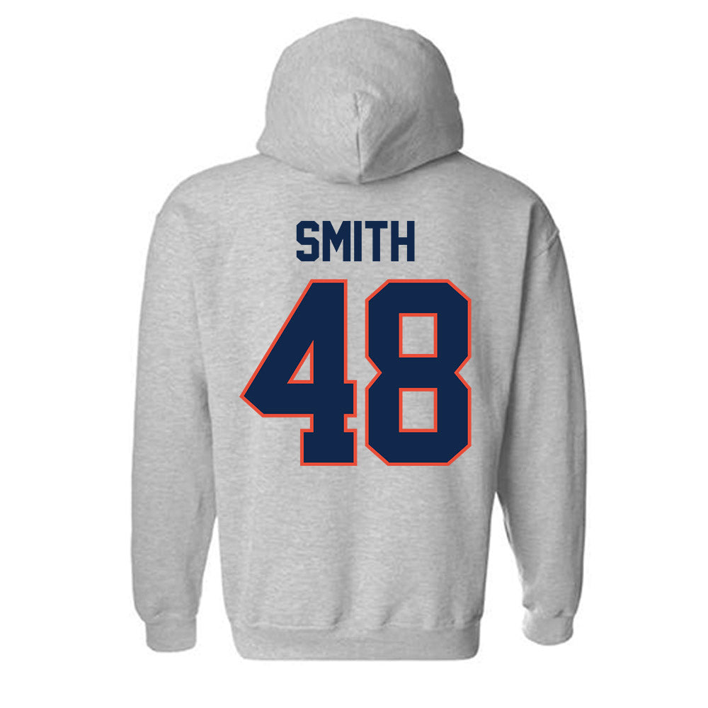 Illinois - NCAA Football : Carter Smith - Classic Shersey Hooded Sweatshirt-1