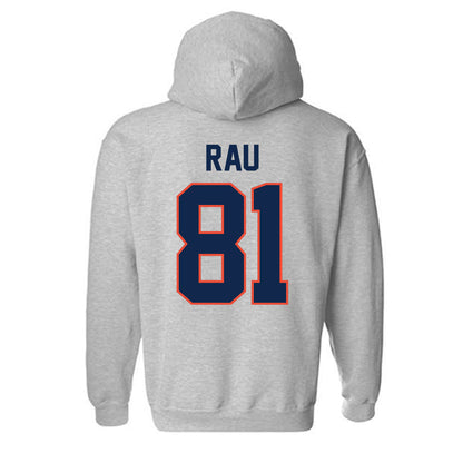 Illinois - NCAA Football : Lars Rau - Classic Shersey Hooded Sweatshirt-1