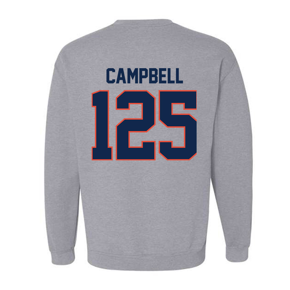 Illinois - NCAA Wrestling : Cj Campbell - Classic Shersey Crewneck Sweatshirt-1