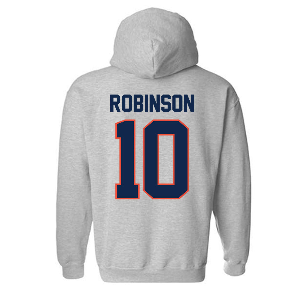 Illinois - NCAA Football : Ty Robinson - Classic Shersey Hooded Sweatshirt-1