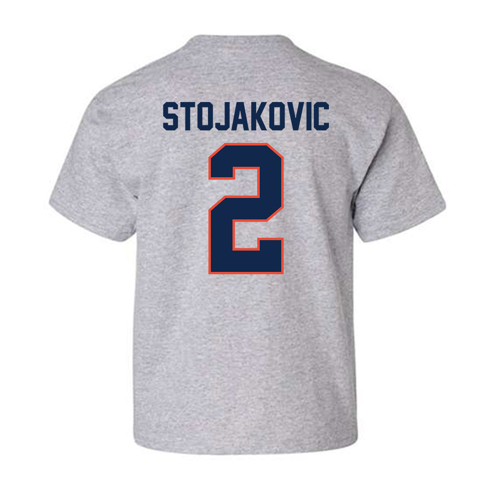 Illinois - NCAA Men's Basketball : Andrej Stojakovic - Classic Shersey Youth T-Shirt-1