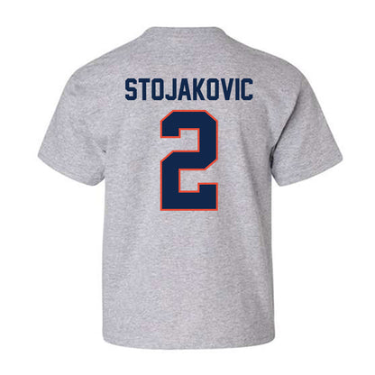Illinois - NCAA Men's Basketball : Andrej Stojakovic - Classic Shersey Youth T-Shirt-1