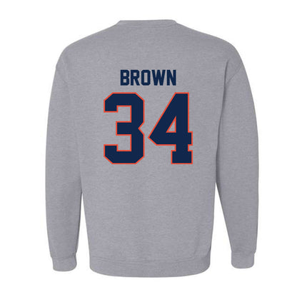 Illinois - NCAA Men's Basketball : Ethan Brown - Classic Shersey Crewneck Sweatshirt-1
