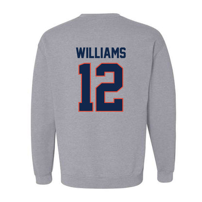 Illinois - NCAA Football : Isaiah Williams - Classic Shersey Crewneck Sweatshirt-1