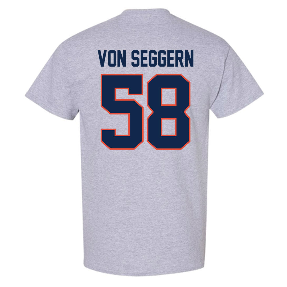 Illinois - NCAA Football : Landen Von Seggern - Classic Shersey T-Shirt-1