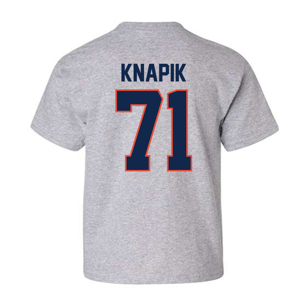 Illinois - NCAA Football : Nathan Knapik - Classic Shersey Youth T-Shirt-1