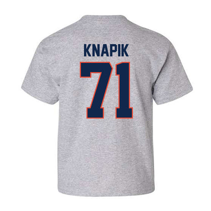 Illinois - NCAA Football : Nathan Knapik - Classic Shersey Youth T-Shirt-1
