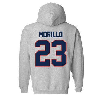 Illinois - NCAA Men's Basketball : Lucas Morillo - Classic Shersey Hooded Sweatshirt-1