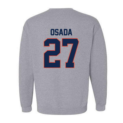 Illinois - NCAA Football : Lucas Osada - Classic Shersey Crewneck Sweatshirt-1