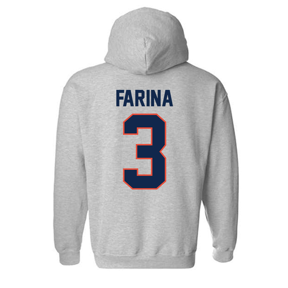 Illinois - NCAA Baseball : Michael Farina - Classic Shersey Hooded Sweatshirt-1