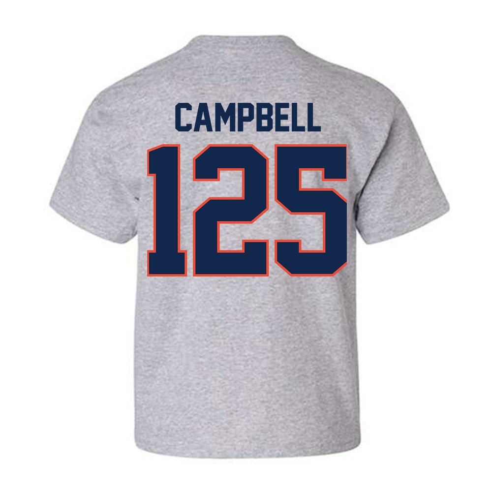 Illinois - NCAA Wrestling : Cj Campbell - Classic Shersey Youth T-Shirt-1
