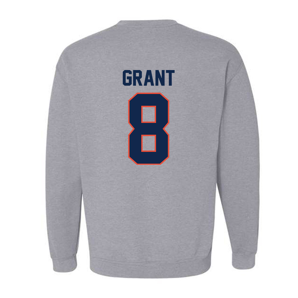 Illinois - NCAA Football : Davon Grant - Classic Shersey Crewneck Sweatshirt-1