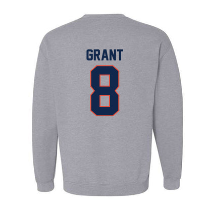 Illinois - NCAA Football : Davon Grant - Classic Shersey Crewneck Sweatshirt-1