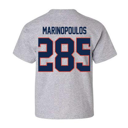Illinois - NCAA Wrestling : Peter Marinopoulos - Classic Shersey Youth T-Shirt-1