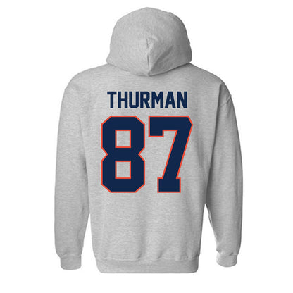 Illinois - NCAA Football : BJ Thurman - Classic Shersey Hooded Sweatshirt-1