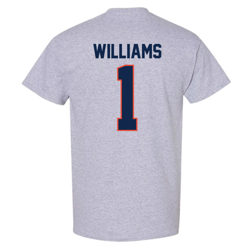 Illinois - NCAA Men's Basketball : Lincoln Williams - Classic Shersey T-Shirt-1