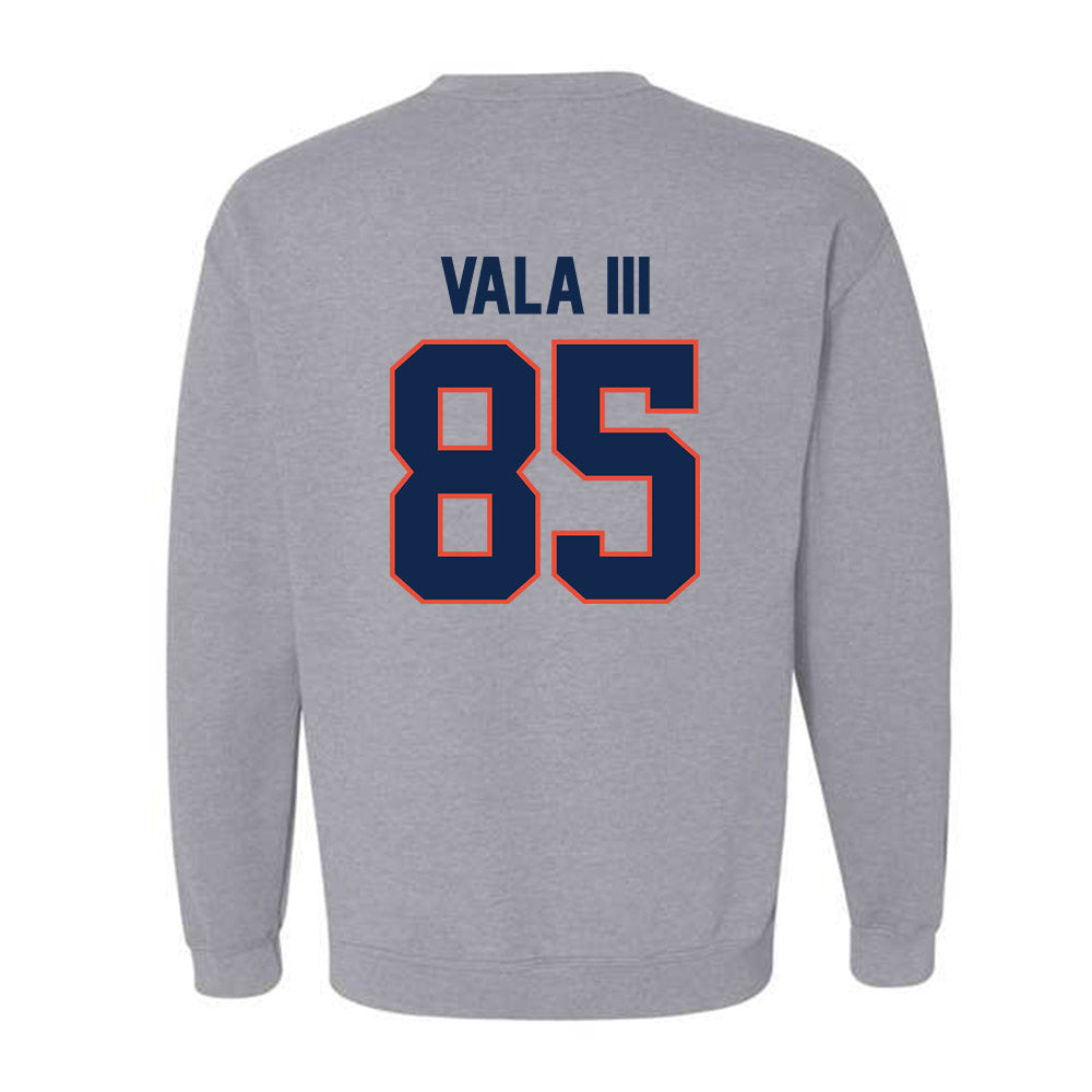 Illinois - NCAA Football : Will Vala III - Classic Shersey Crewneck Sweatshirt-1