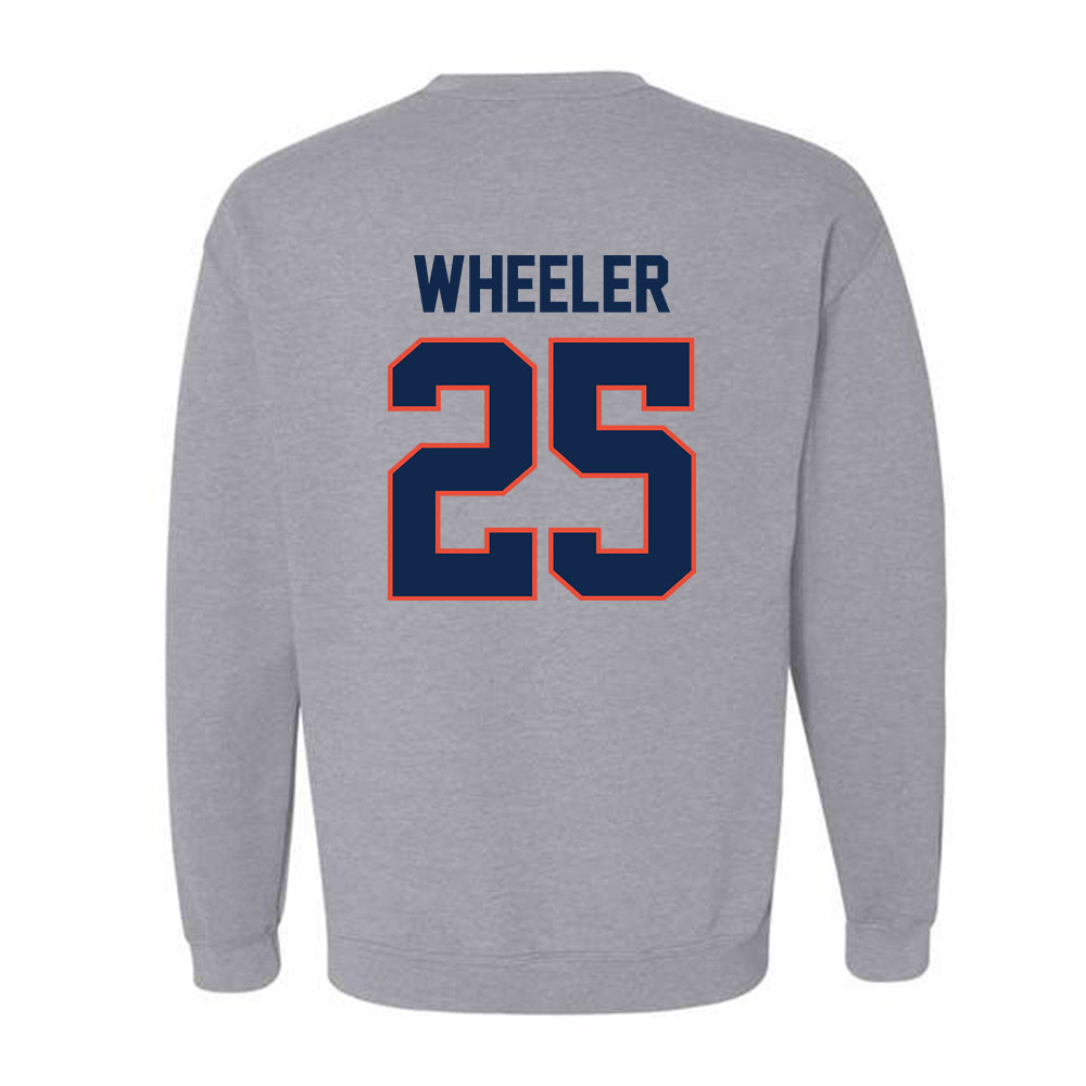 Illinois - NCAA Football : Nelsyn Wheeler - Classic Shersey Crewneck Sweatshirt-1