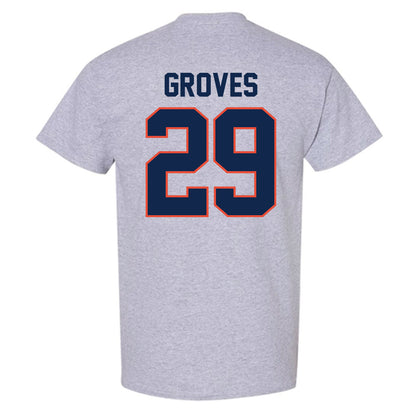 Illinois - NCAA Baseball : Nick Groves - Classic Shersey T-Shirt-1