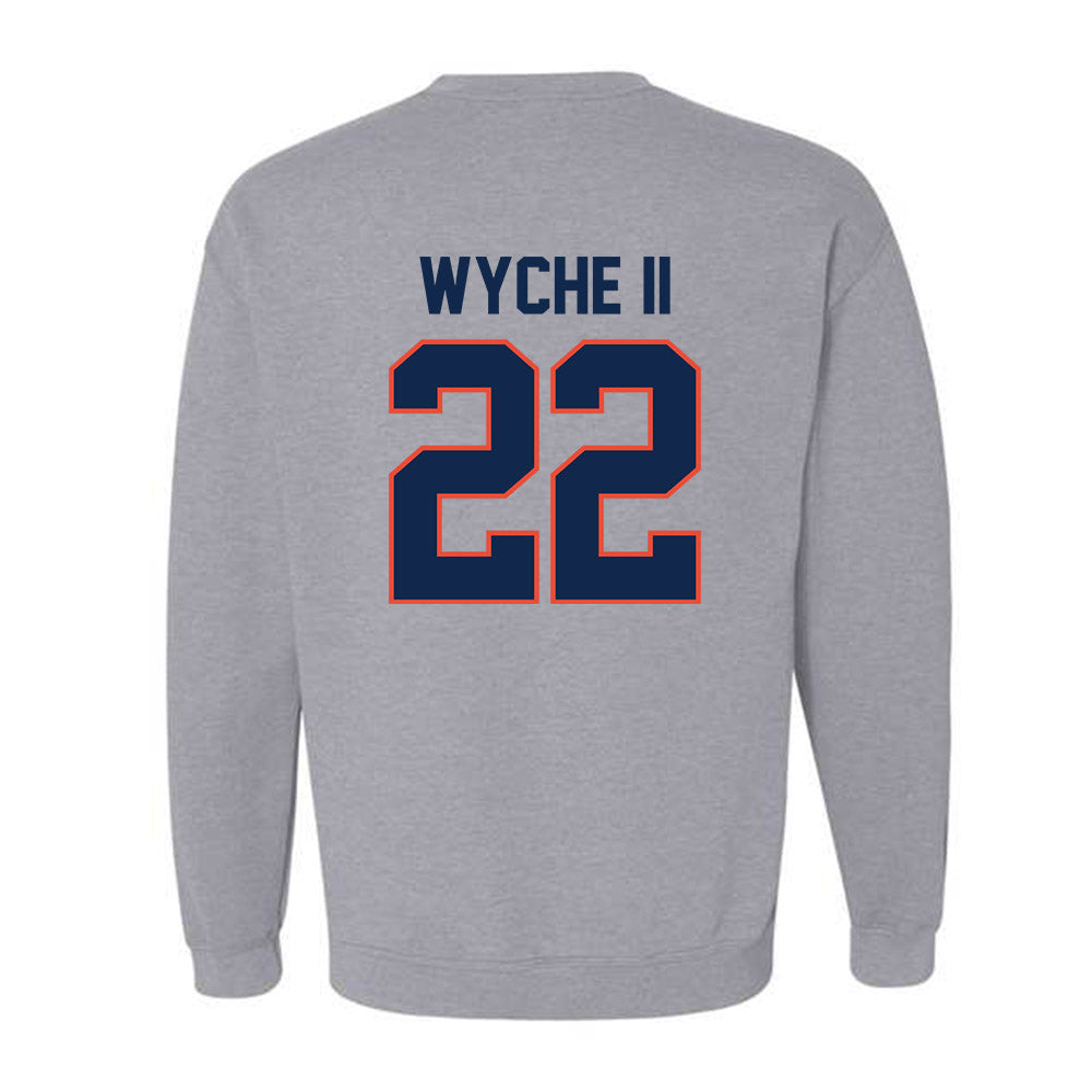 Illinois - NCAA Football : Cedric Wyche II - Classic Shersey Crewneck Sweatshirt-1