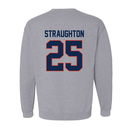 Illinois - NCAA Football : Des Straughton - Classic Shersey Crewneck Sweatshirt-1