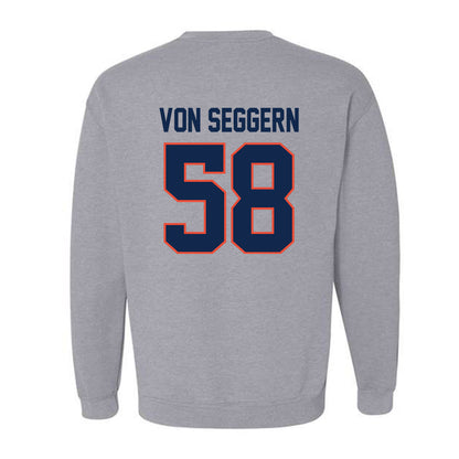 Illinois - NCAA Football : Landen Von Seggern - Classic Shersey Crewneck Sweatshirt-1