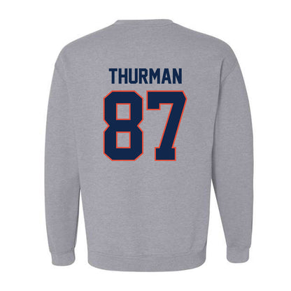 Illinois - NCAA Football : BJ Thurman - Classic Shersey Crewneck Sweatshirt-1