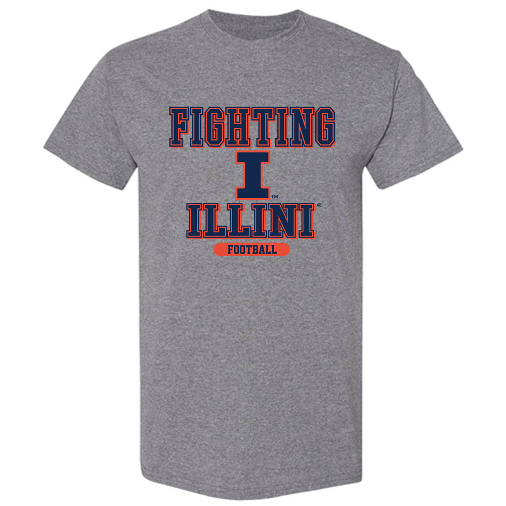 Illinois - NCAA Football : Tanner Heckel - Classic Shersey T-Shirt