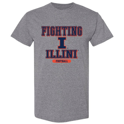 Illinois - NCAA Football : Tanner Heckel - Classic Shersey T-Shirt