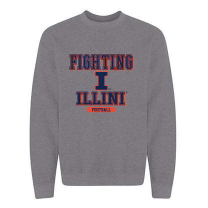 Illinois - NCAA Football : Tanner Heckel - Classic Shersey Crewneck Sweatshirt