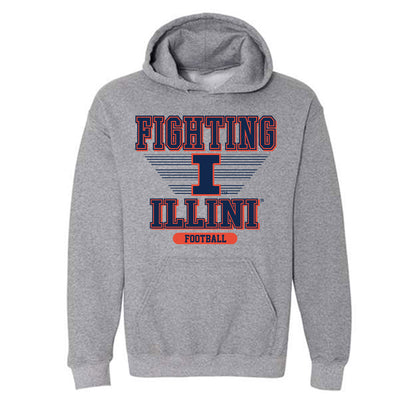 Illinois - NCAA Football : Brandon Henderson - Hooded Sweatshirt Classic Shersey