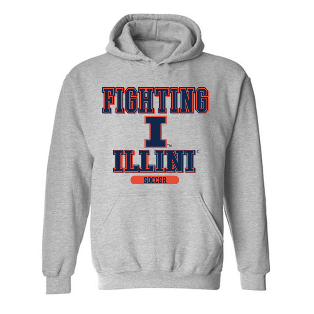 Illinois - NCAA Women's Soccer : Bella Zanoni - Classic Shersey Hooded Sweatshirt-0
