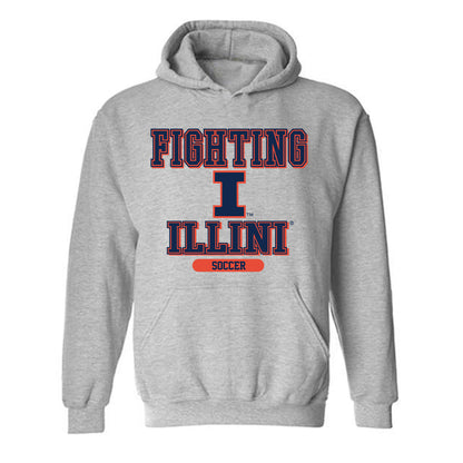 Illinois - NCAA Women's Soccer : Bella Zanoni - Classic Shersey Hooded Sweatshirt-0