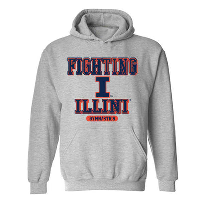 Illinois - NCAA Men's Gymnastics : Gavin Dougherty - Classic Shersey Hooded Sweatshirt-0