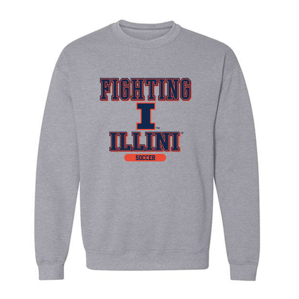 Illinois - NCAA Women's Soccer : Ryleigh Wood - Classic Shersey Crewneck Sweatshirt-0