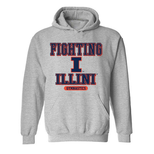 Illinois - NCAA Women's Gymnastics : Summer Clancy - Classic Shersey Hooded Sweatshirt-0