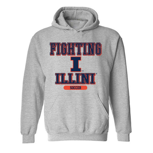 Illinois - NCAA Women's Soccer : Ashley Smith - Classic Shersey Hooded Sweatshirt-0