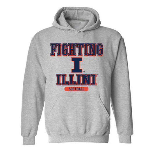 Illinois - NCAA Softball : Ella Cushing - Classic Shersey Hooded Sweatshirt-0