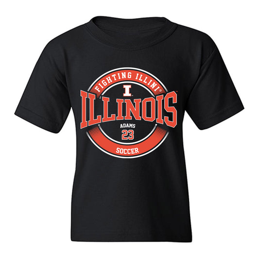 Illinois - NCAA Women's Soccer : Ashlyn Adams - Classic Fashion Shersey Youth T-Shirt-0