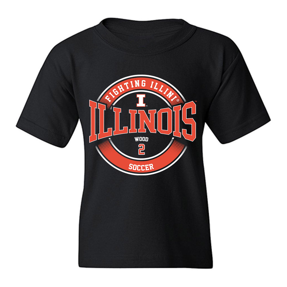 Illinois - NCAA Women's Soccer : Ryleigh Wood - Classic Fashion Shersey Youth T-Shirt-0