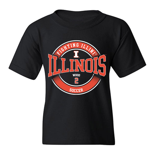 Illinois - NCAA Women's Soccer : Ryleigh Wood - Classic Fashion Shersey Youth T-Shirt-0