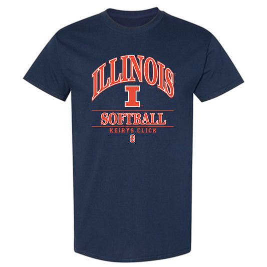 Illinois - NCAA Softball : Keirys Click - Classic Fashion Shersey T-Shirt-0