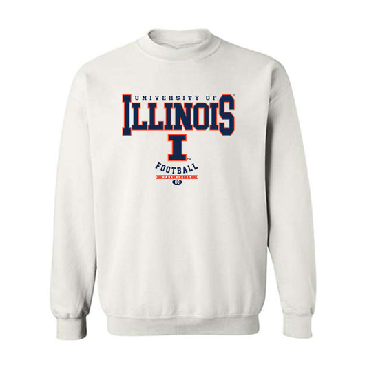 Illinois - NCAA Football : Hank Beatty - Crewneck Sweatshirt Classic Fashion Shersey