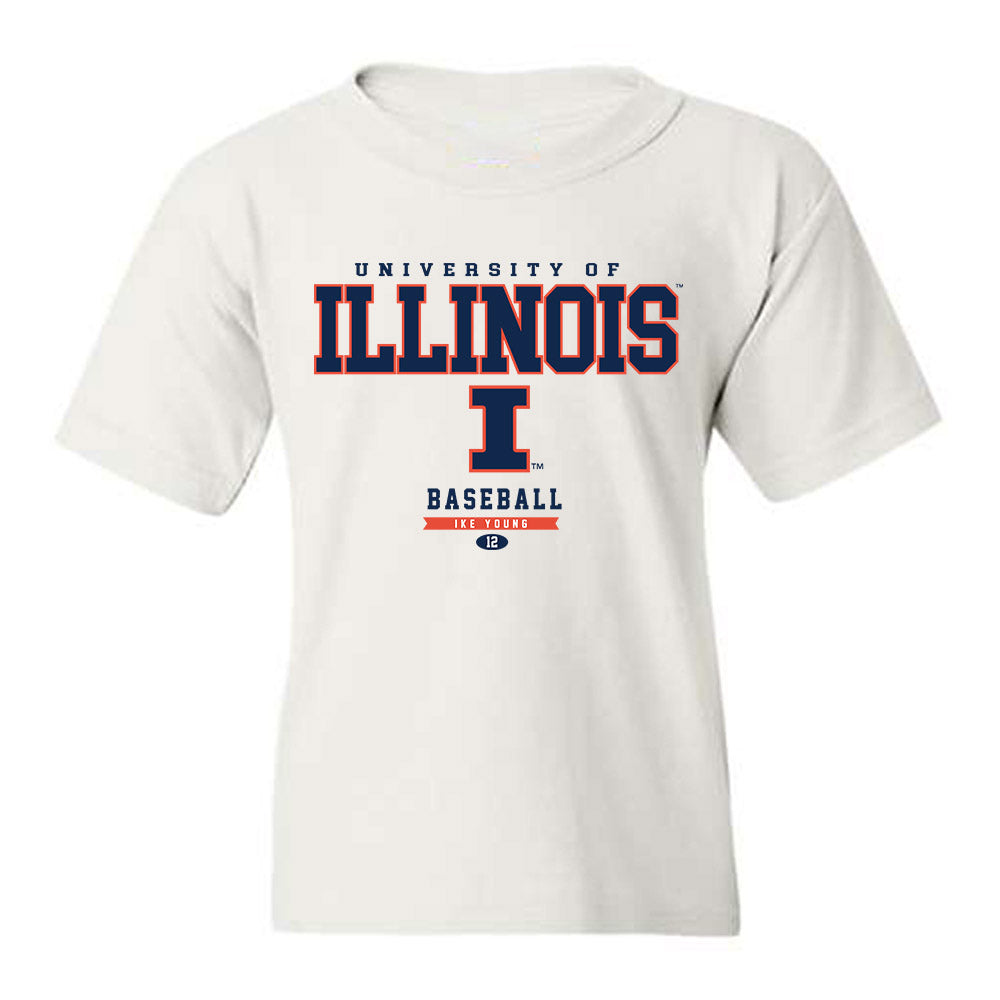 Illinois - NCAA Baseball : Ike Young - Classic Fashion Shersey Youth T-Shirt-0