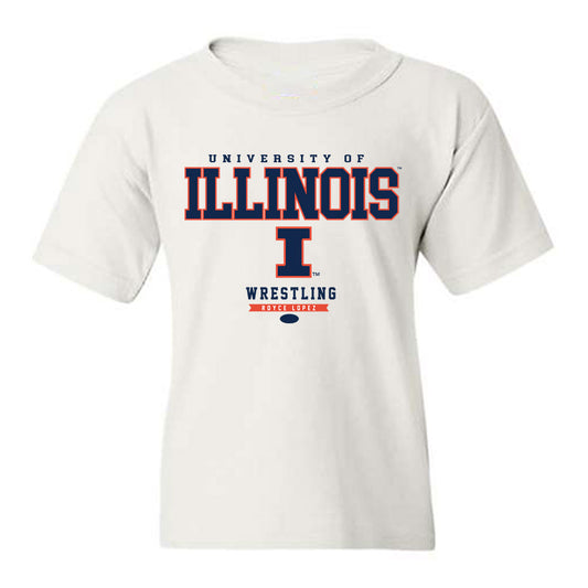 Illinois - NCAA Wrestling : Royce Lopez - Classic Fashion Shersey Youth T-Shirt-0