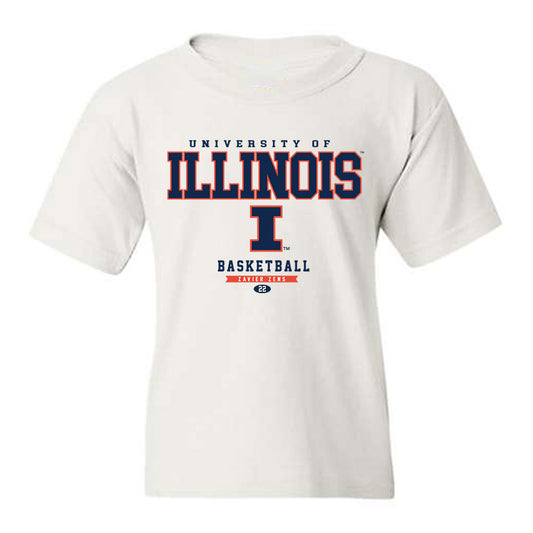 Illinois - NCAA Men's Basketball : Zavier Zens - Classic Fashion Shersey Youth T-Shirt-0