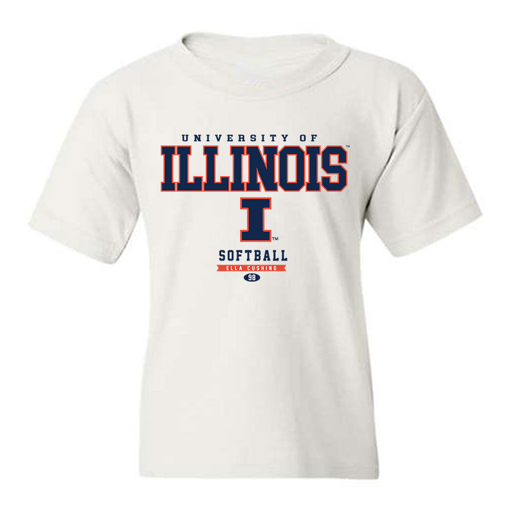 Illinois - NCAA Softball : Ella Cushing - Classic Fashion Shersey Youth T-Shirt-0