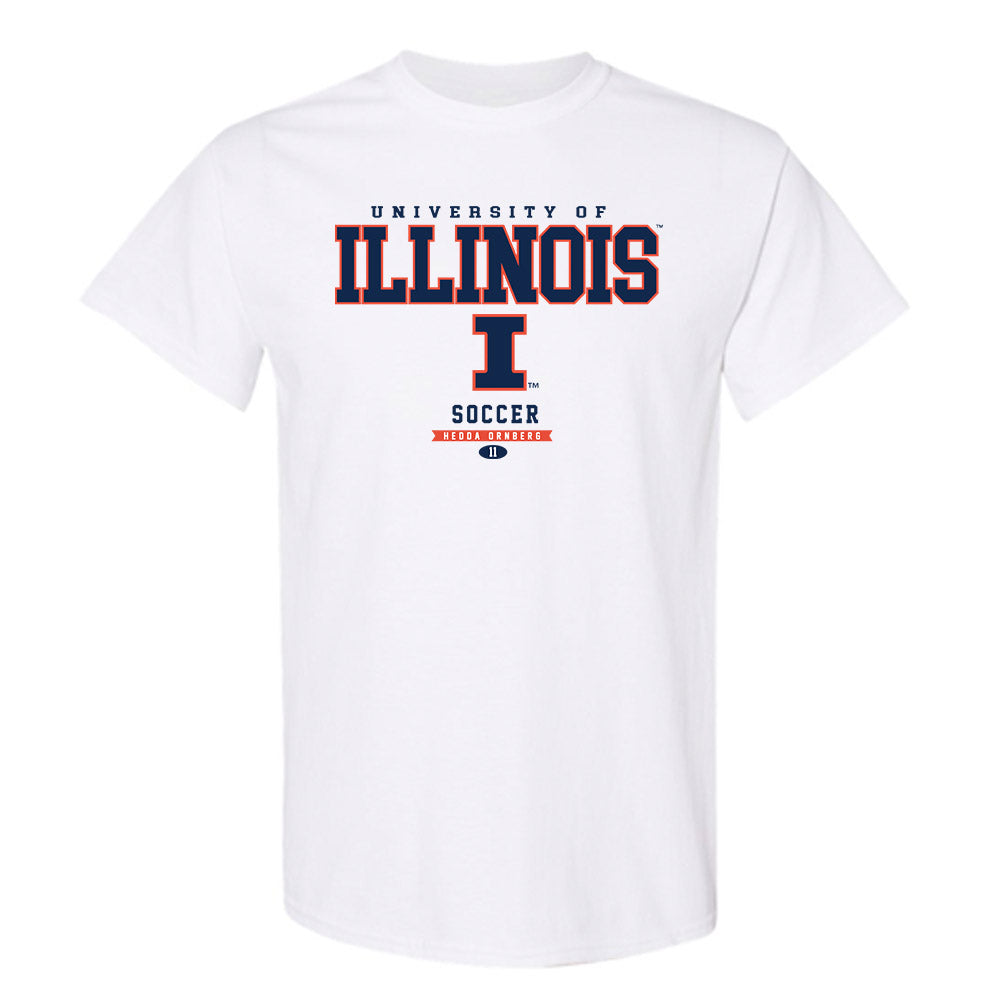 Illinois - NCAA Women's Soccer : Hedda Ornberg - Classic Fashion Shersey T-Shirt-0